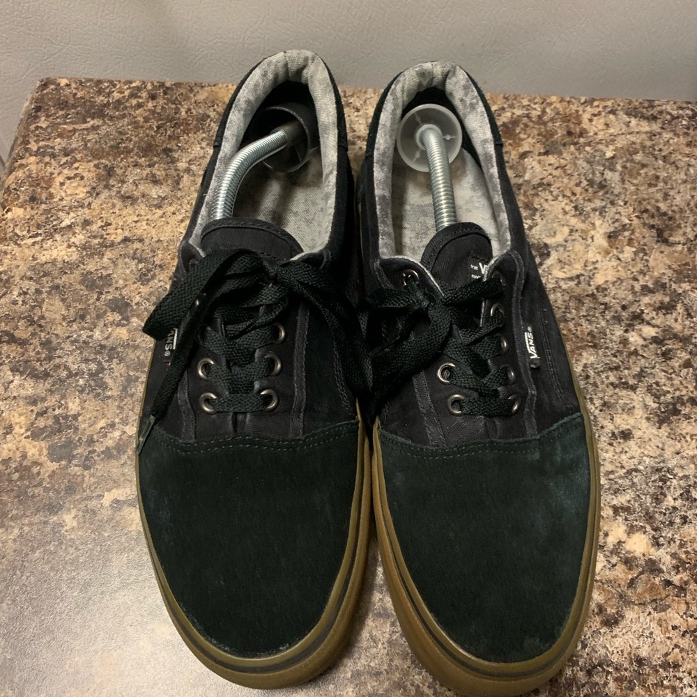 Black and tan Vans 11.5 mens